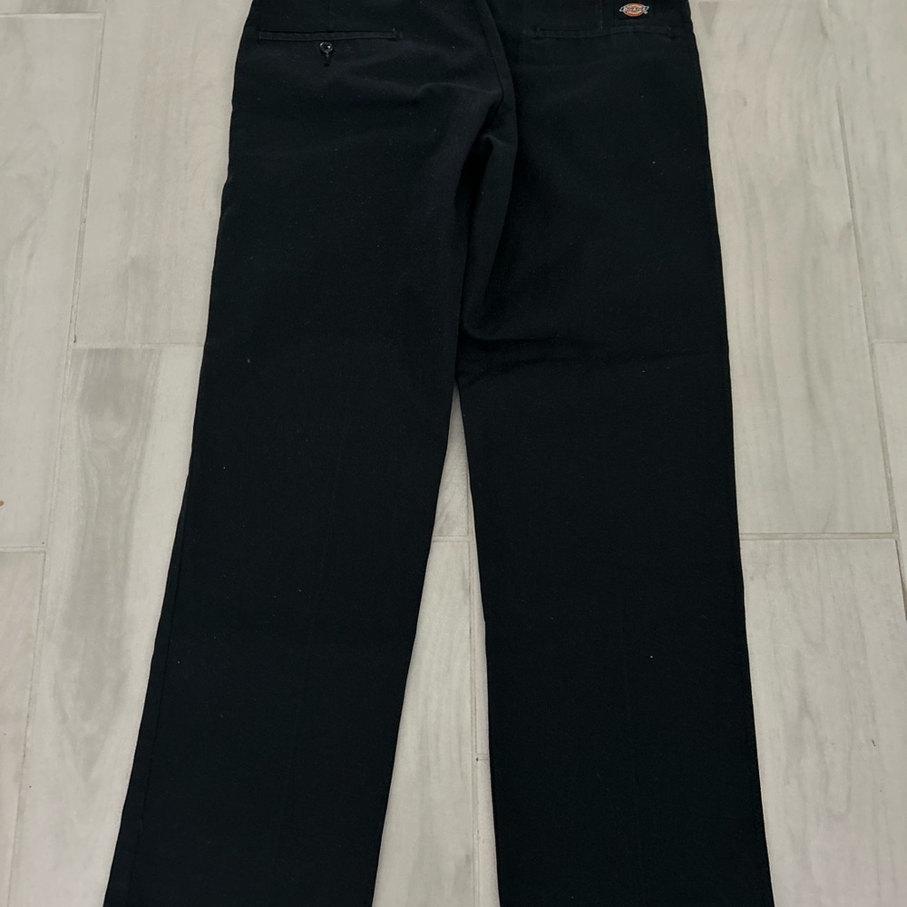 Dickies Slim Straight Black Pants